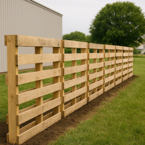 Fence Builders USA | How to Build a Stunning Pallet Fence in 5 Easy Steps pallet fence